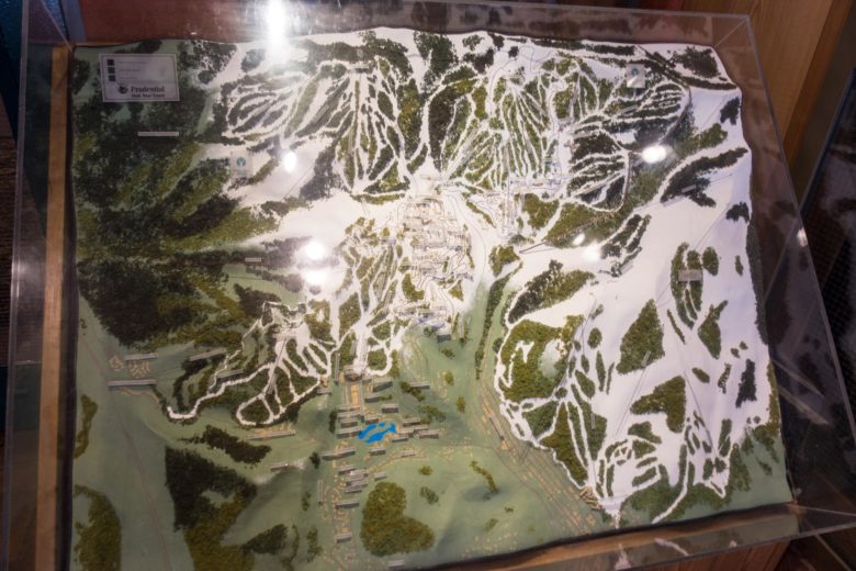 拡張前のDEER VALLEY RESORTのゲレンデマップ