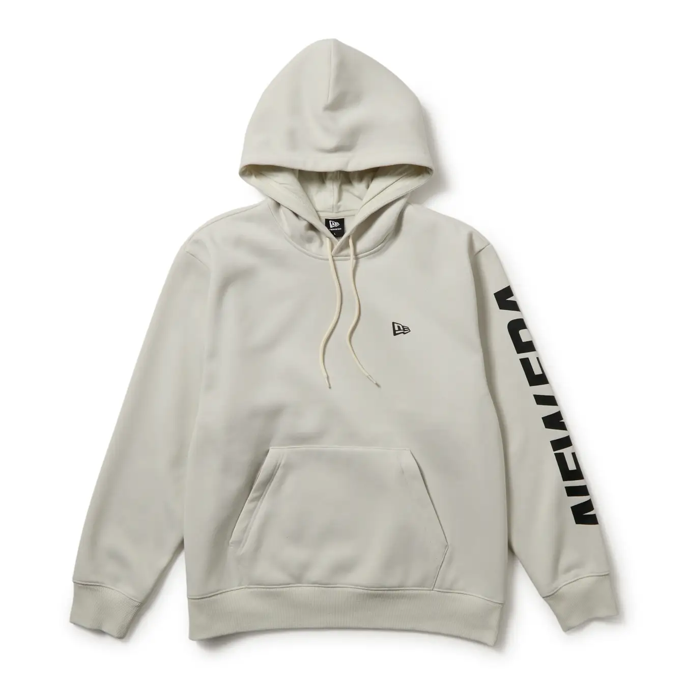 SNOW PULLOVER HOODIE WATER REPELLENTの白系フーディー